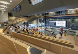 Forum at the Health Sciences Innovation Building, University of Arizona. Photo courtesy CO Architects Forum at the Health Sciences Innovation Building, University of Arizona. Photo courtesy CO Architects