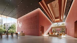 Temple University Breaks Ground on SOM-designed Caroline Kimmel Pavilion for Arts and Communication &copy; SOM | ATCHAIN