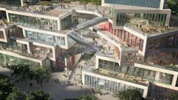 LuLa Light Mall, Chengdu, China. Image: &copy; MVRDV