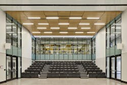 Innovation Village at Fanshawe College, London, Ontario, Canada, designed by Diamond Schmitt. Photo credit: Tom Arban Photography Inc., courtesy Diamond Schmitt