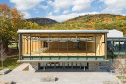 Recreation and Wellness Center at Quinnipiac University. Photo courtesy Buro Happold