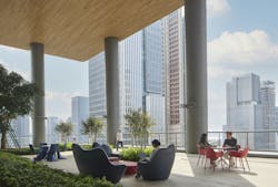 WeBank Headquarters, Shenzhen, China. Photo: Dave Burk &copy; SOM