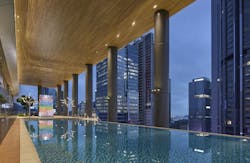 WeBank Headquarters, Shenzhen, China. Photo: Dave Burk &copy; SOM