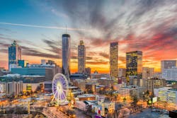 Atlanta, Georgia, USA downtown skyline. Atlanta, Georgia, USA downtown skyline.
