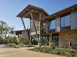 Cedar Park Public Library, Cedar Park, Texas. Photo: Robert Gomez, courtesy Lake Flato